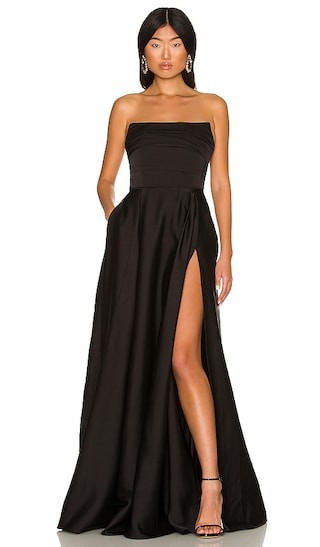 SAU LEE x REVOLVE Heidi Gown in Black. Taglia 4. Also in 2, 6. | Revolve Clothing (Global)