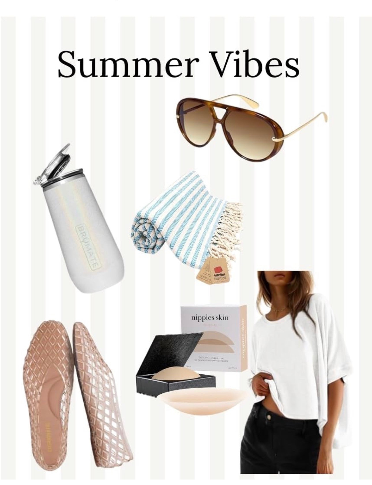 Items from the Amazon Prime deals I’ve already been using non-stop 
Summer essentials 
Sunglasses from Amazon 
Beach towel 
Jelly shoes 
Insulated cup 
Nippies

#LTKSeasonal #LTKSaleAlert #LTKSwim