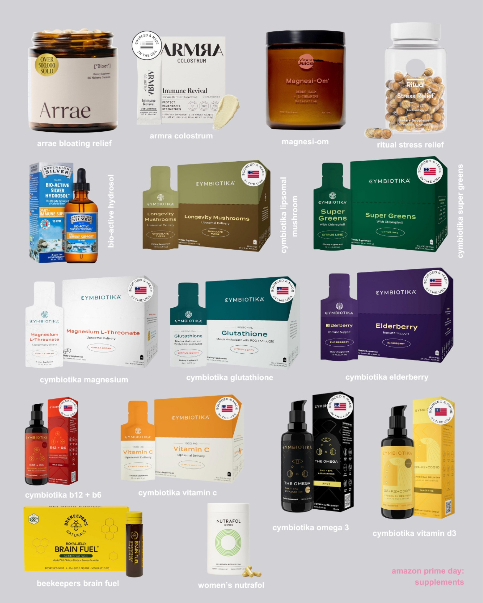 Amazon Prime Day: Supplements
