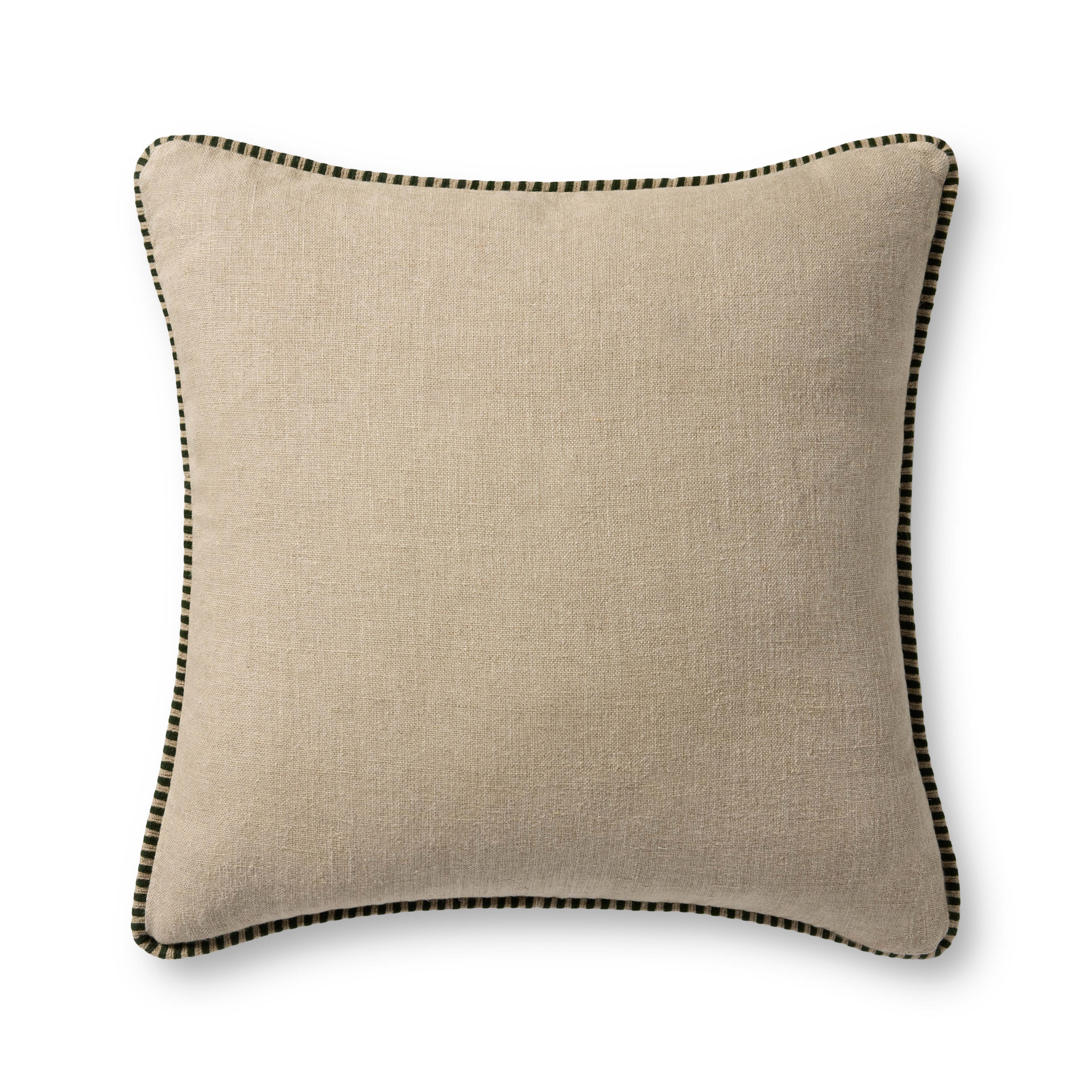 Loloi Green 22'' x 22'' Cover w/Down Pillow | Outrageous Interiors + Design