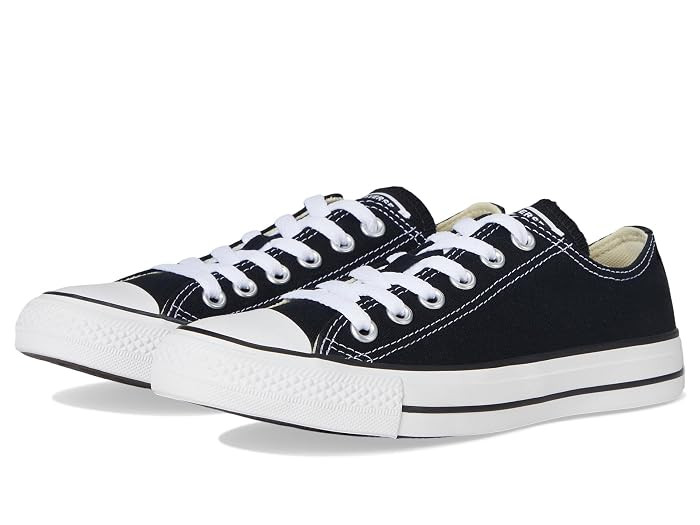 Converse Chuck Taylor All Star Low Top Sneaker Classic Shoes Charcoal : Men's 16 - Women's 18 Medium, Canvas | Zappos.com