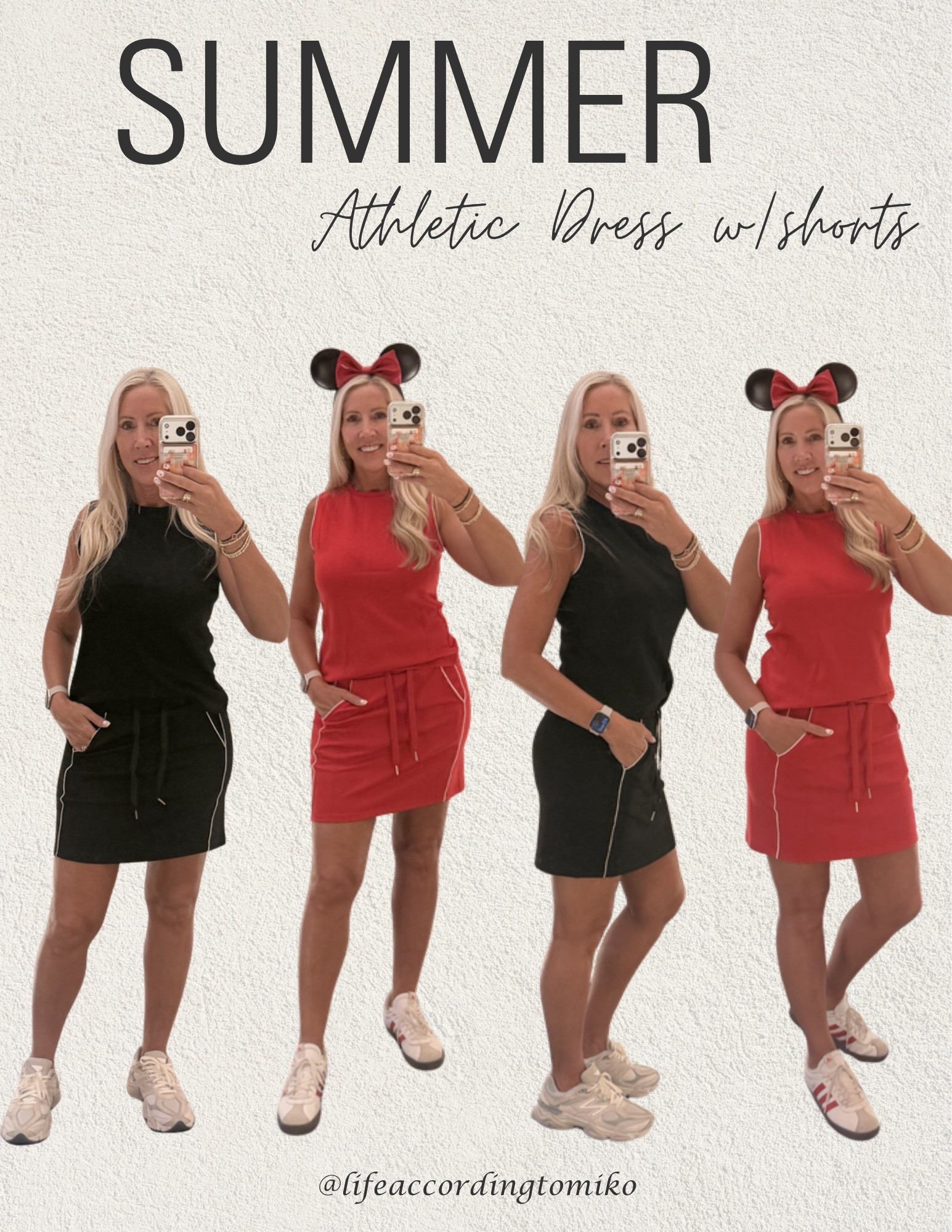 Disney vibes all day ❤️🖤
This athletic skirt + top set with built-in shorts is so cute and comfortable for all-day wear 🙌🏼
Perfect for summer days, park days, and everything in between



#LTKActive #LTKootd
