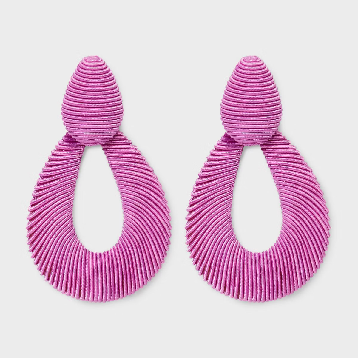 SUGARFIX by BaubleBar Threaded Tear Drop Statement Earrings | Target