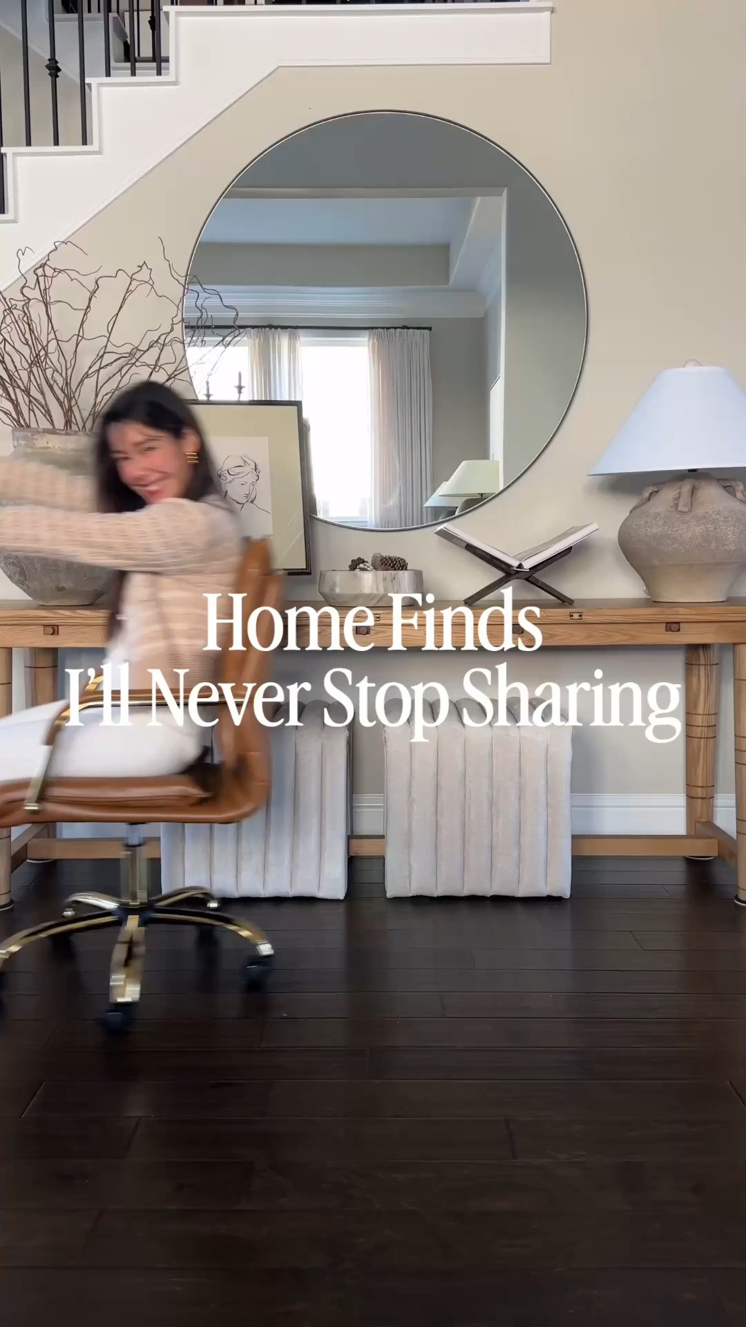 These are the home pieces I’ll never stop recommending 🤎 From the desk chair I sit in all the time to mirrors, living room furniture, bedroom favorites + those Wayfair finds that just make a space feel finished. These are the pieces that have earned their spot in my home—and I’d buy them all over again. @Wayfair

Wayfair home finds | Wayfair furniture | home decor favorites | timeless home decor | transitional home decor | living room furniture | bedroom furniture | office furniture | desk chair | accent chairs | mirrors | affordable furniture | designer look for less | cozy home decor | elevated home finds | furniture worth buying