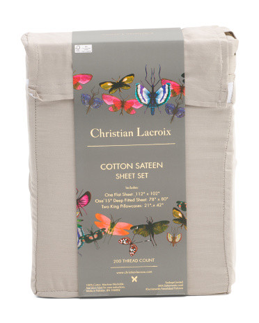 200tc Cotton Percale Sheet Set | Marshalls