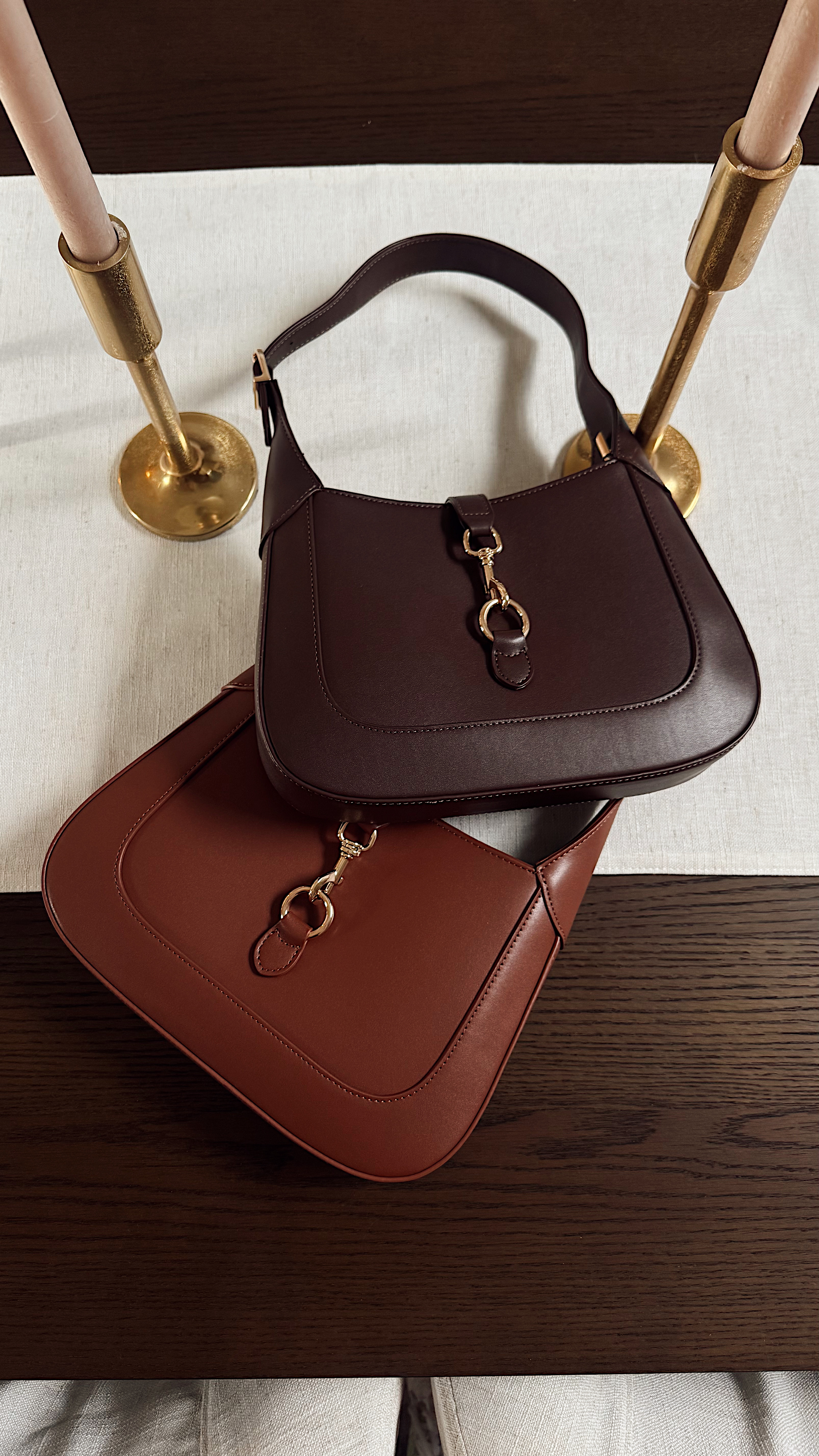 Who else loves a good designer look-for-less? 🙋‍♀️ Amazon came through with these $35 bags that look just like Gucci’s $3,950 Jackie! 

Can't wait to wear these all fall long.

#AmazonFinds #BagDupe #SplurgeVsSave #AffordableStyle #LookForLess 

 