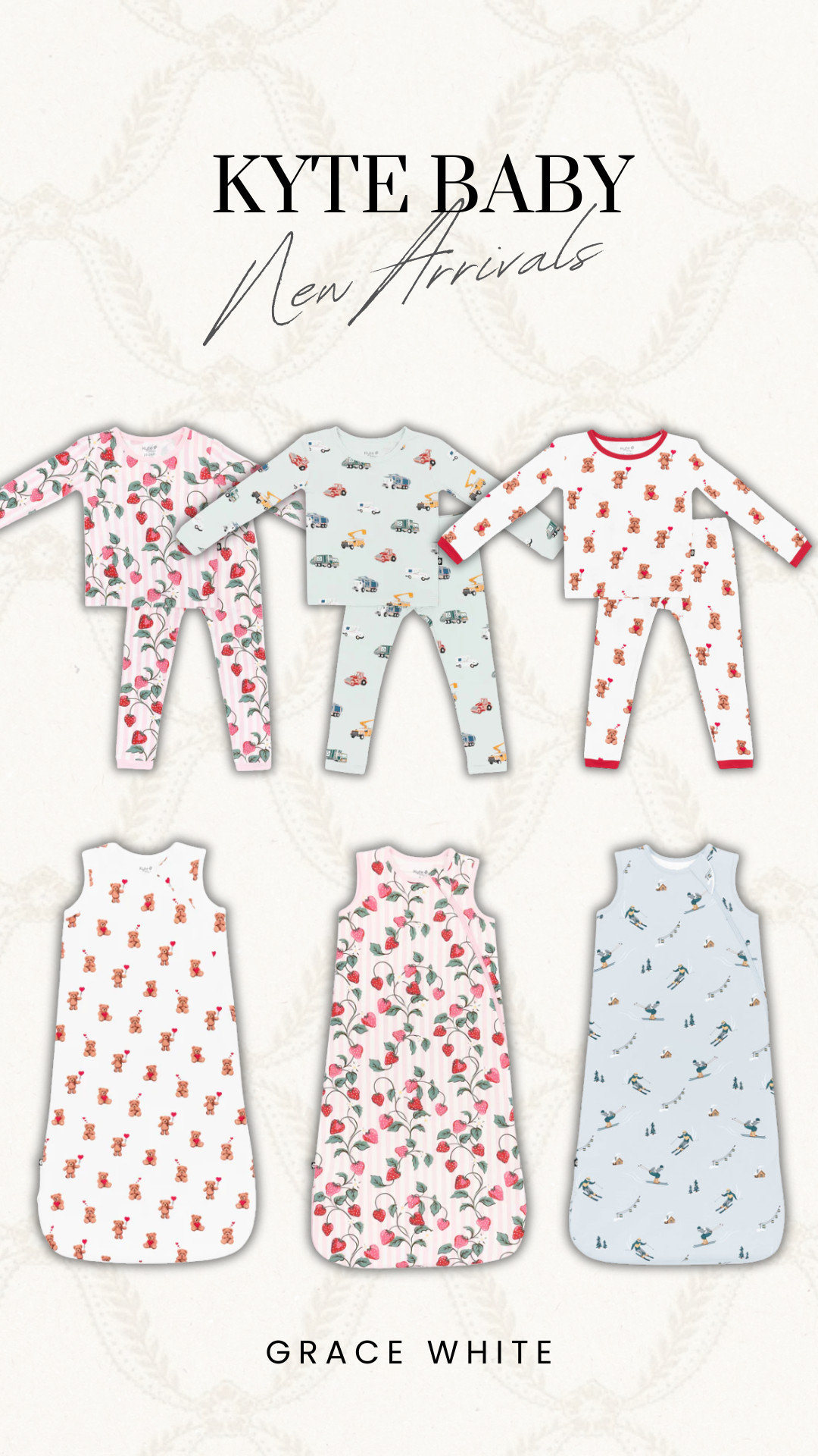 Loving the strawberry print omg!!

strawberry print pjs, kids pjs, baby pjs, toddler pjs, sleep sacks, sleep bags, kids sleep sacks, grace white 

 #LTKmomlife #LTKBaby #LTKKids