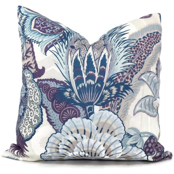 Schumacher Hyacinth Decorative Pillow Cover 18x18 20x20 | Etsy | Etsy (US)