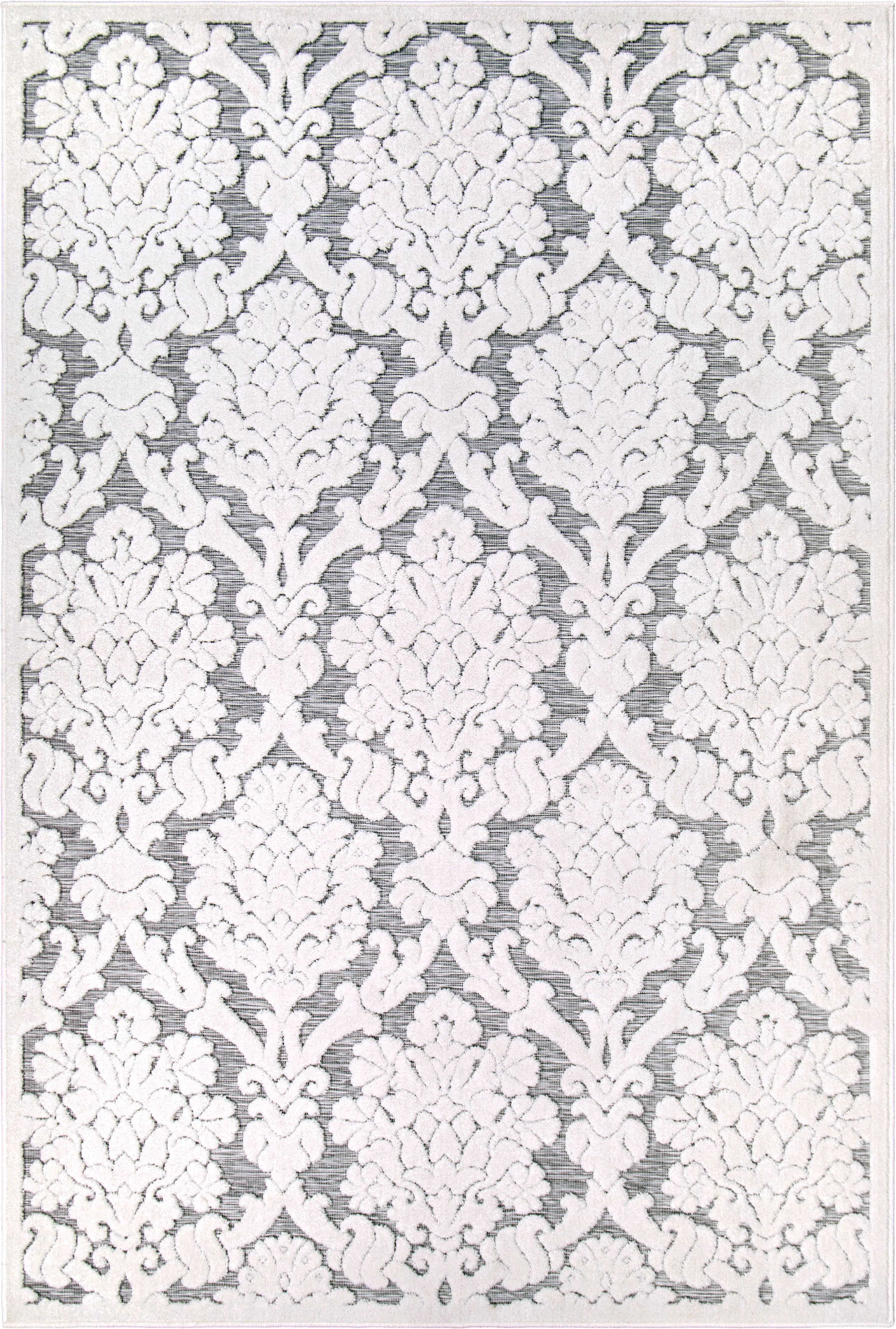 My Texas House Charlotte, Transitional, Damask, Woven Area Rug, 5'2" x 7'6" - Walmart.com | Walmart (US)