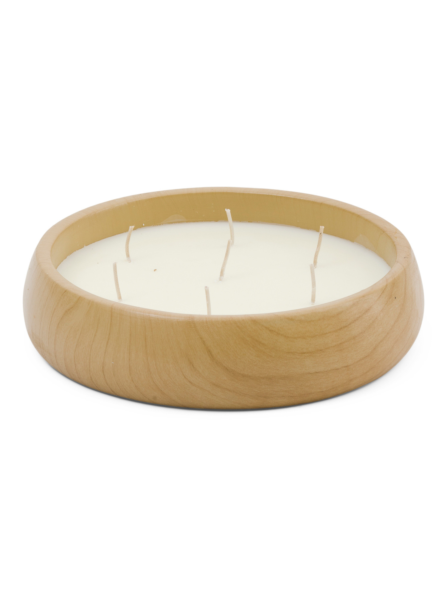27oz Sugared Snicker Wood Ceramic Candle | TJ Maxx