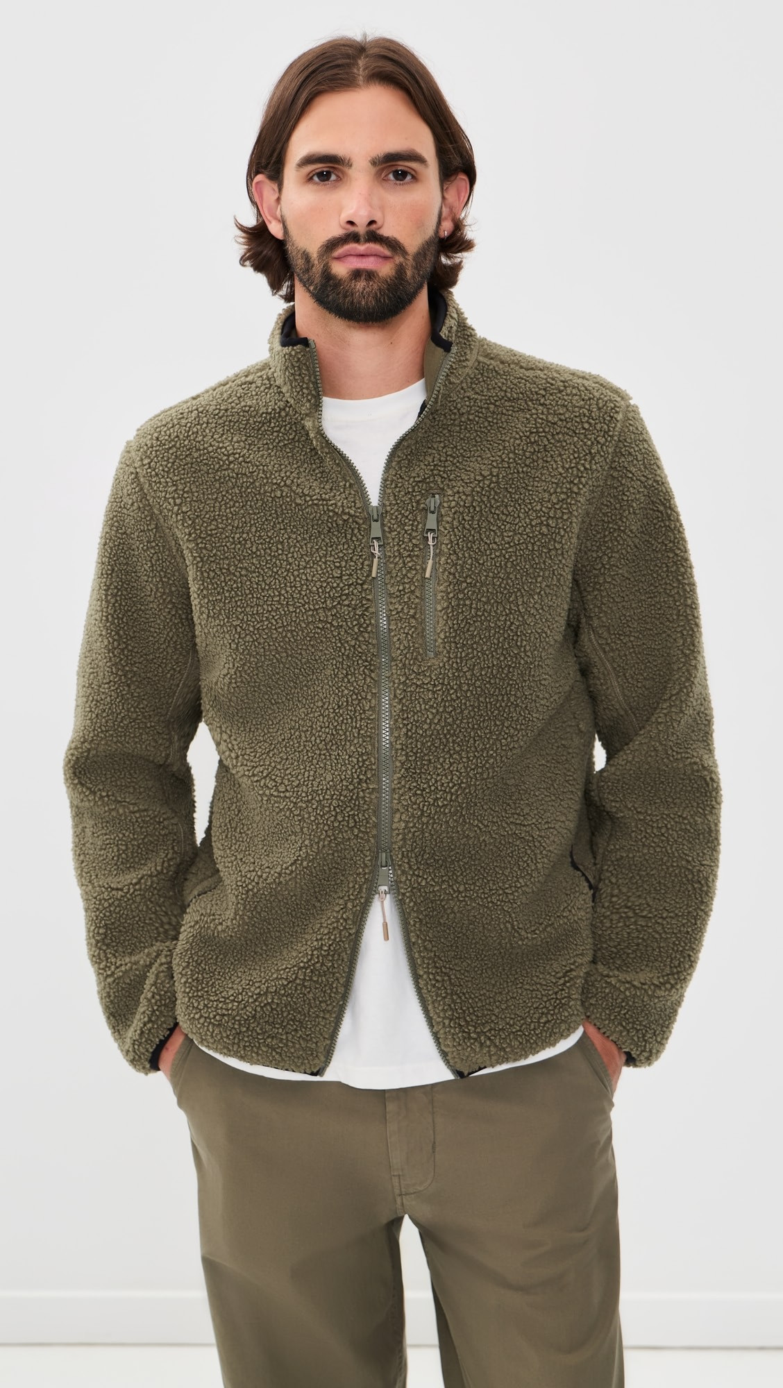 Boucle Fleece Zip Jacket | Shopbop
