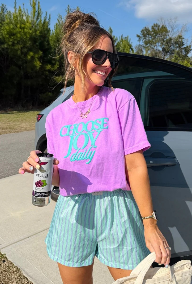 PUFF 'Choose Joy Daily' T-Shirt | United Monograms