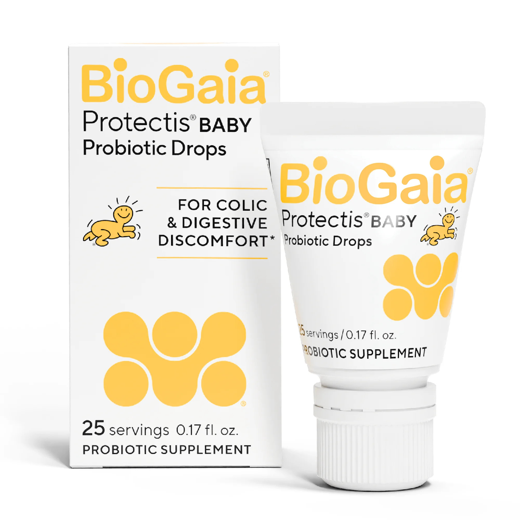 BioGaia Baby Probiotic Drops | Ease Crying, Fussing, Colic, Gas & Tummy Issues | Allergen Free | Walmart (US)
