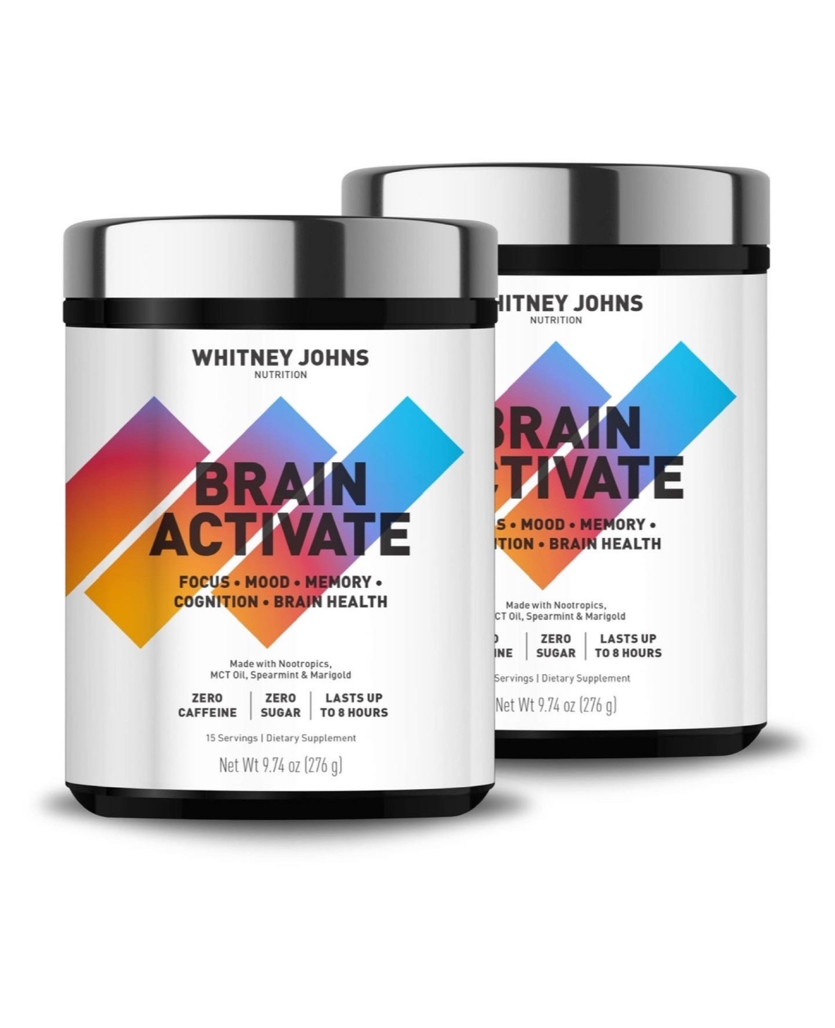 BRAIN ACTIVATE™ is specially formulated to support focus, memory, cognition, mood, and brain health. It reduces brain fog, supports natural sleep patterns, and has been clinically proven to generate strong and sustained ketone levels in the brain. Naturally derived, containing zero sugar or caffeine, this patented formulation includes a blend of nootropics, the highest quality C8 MCTs, and naturally-sourced spearmint, marigold, and lutein. The powerful mental activation benefits of BRAIN ACTIVATE™ can last up to eight hours, and sometimes even longer!

Increases Brain Activation 46%
Improves Focus, Mood, Memory, Cognition & Brain Health
Feeds and Optimizes your Brain.
Zero Sugar
Zero Caffeine
Lasts up to 8 Hours

#LTKMostLoved #LTKfitness