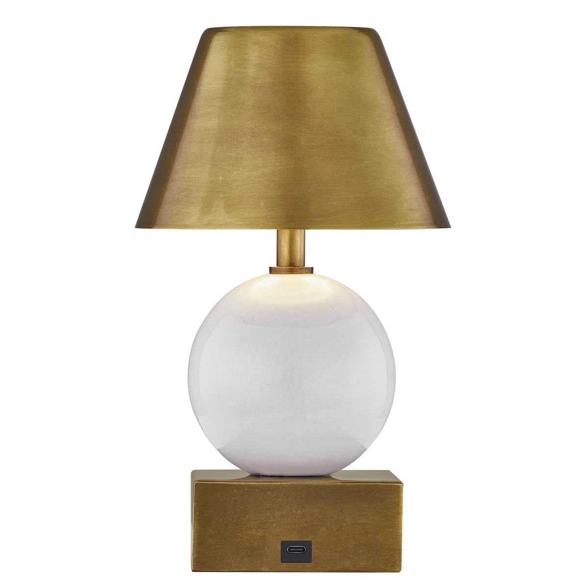 Silas 1-Light Portable Rechargeable LED Table Lamp | Wayfair North America
