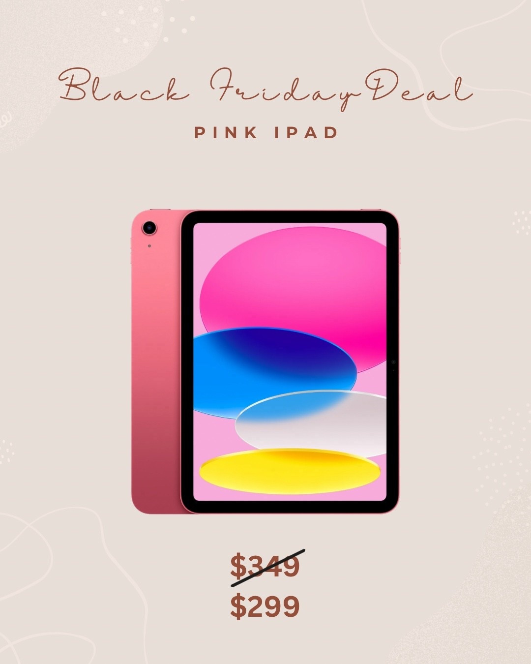 Black Friday Deal! The Pretty Pink iPad’s are on sale at Walmart. Grab it before it’s gone. 😍💞


#ChristmasDecor #FallFamilyPhoto #Outfit #Garland #Christmastree
#WalkingPad #Boots #Giftguide #HolidaySeason #Thanksgiving #WineGlasses #Wineanddine #TravelOutfitldeas #Cybermonday #BlackFriday #Apple #Mommymode #Christmasgifts #Ipad
#ItBag #LTKcyberweek

#LTKCyberWeek #LTKSaleAlert #LTKGiftGuide