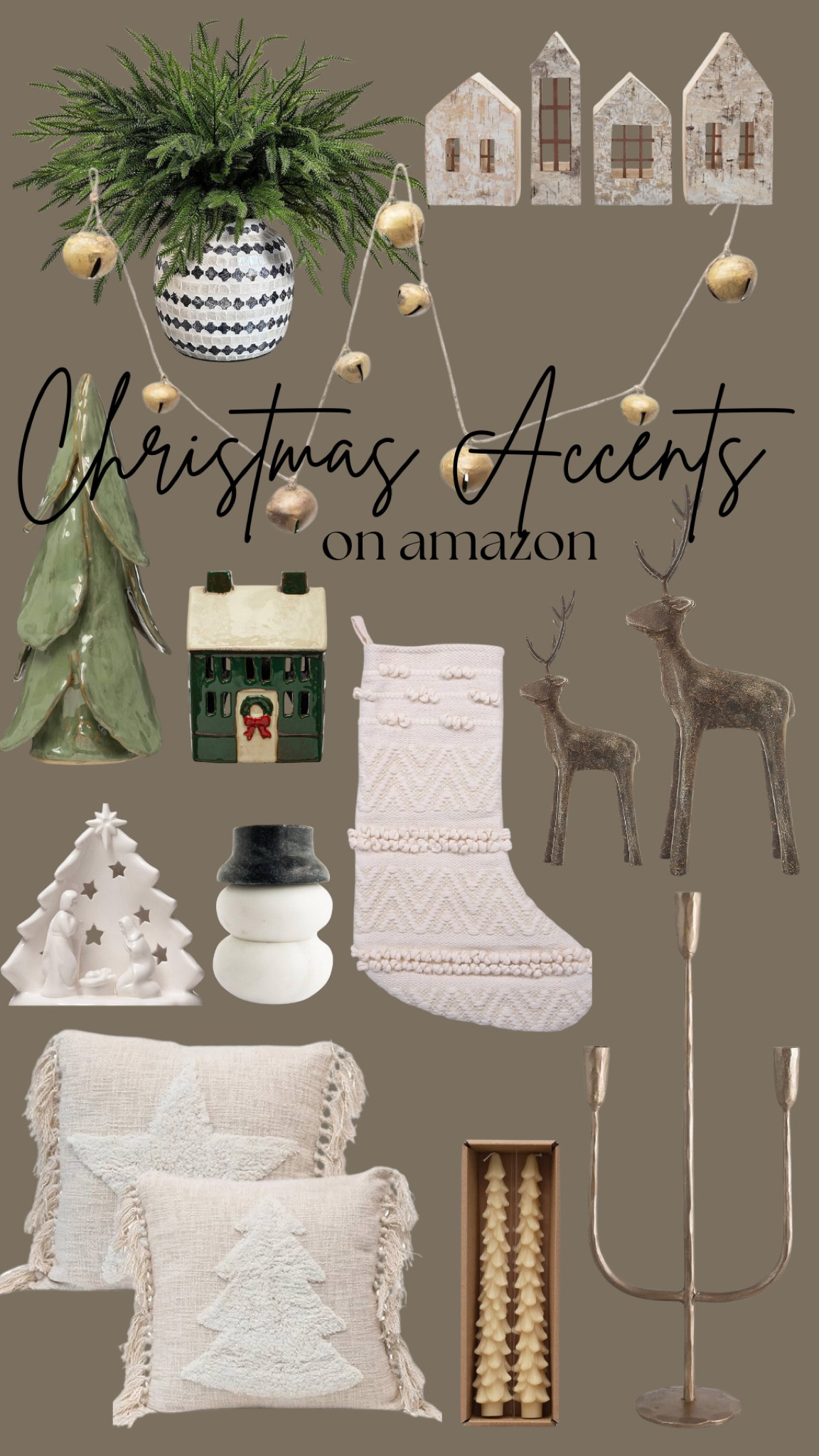 Amazon Christmas accents 

#LTKHoliday #LTKSeasonal #LTKHome