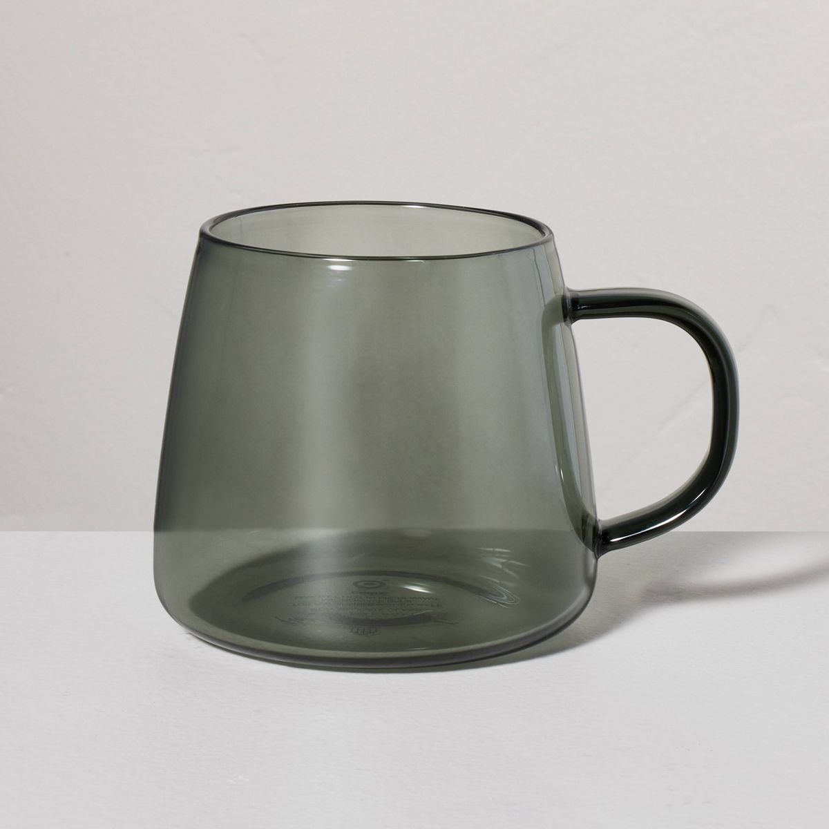 15oz Glass Mug Smoky Gray - Hearth & Hand™ with Magnolia | Target
