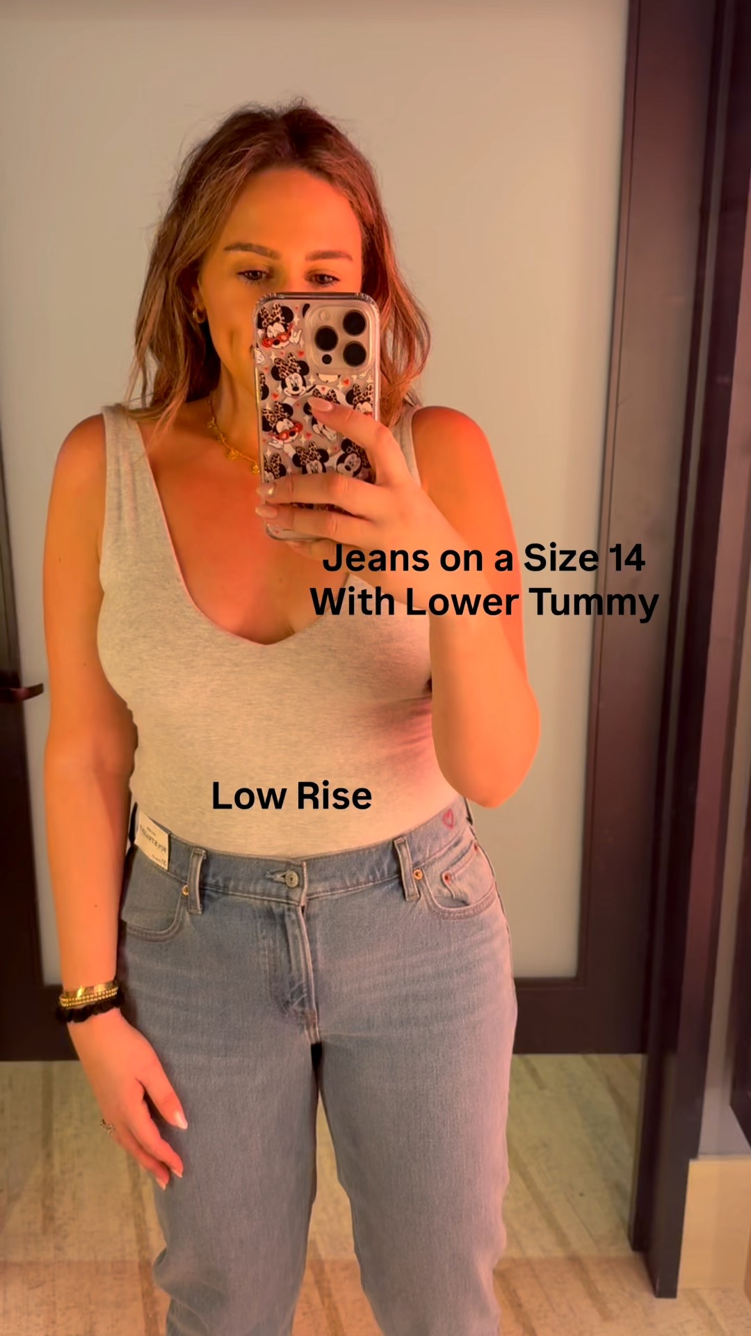 Ever wondered where each rise should actually sit when buying jeans? Here’s how to tell:
1. Low rise – Sits on your hips, a few inches below your belly button. Very 2000s.
2. Mid rise – Sits just under or right at your belly button. Easy, everyday fit.
3. High rise – Sits at or slightly above your belly button. Smooths and shapes the waist.
4. Super high rise – Sits well above your belly button, near your natural waist. Extra cinched, vintage feel.

Comment JEANS for the jeans I’m wearing here. If you struggle with a lower tummy (like me!), a high rise is usually your best, it sits above the area and gives a smoother, more secure fit without cutting you in half. This is usually my go to! @abercrombie 

#LTKjeans #LTKXAbercrombieDenim #LTKmidsize