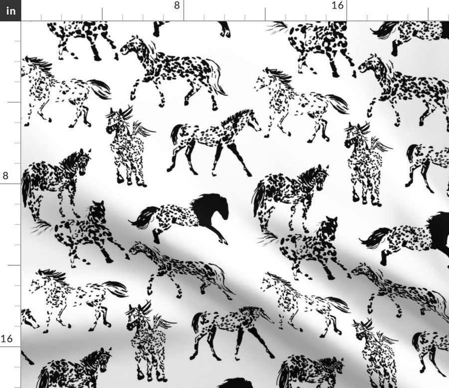 Horse Freckles - Appaloosas Fabric
byanastasiajahadi
 | Spoonflower