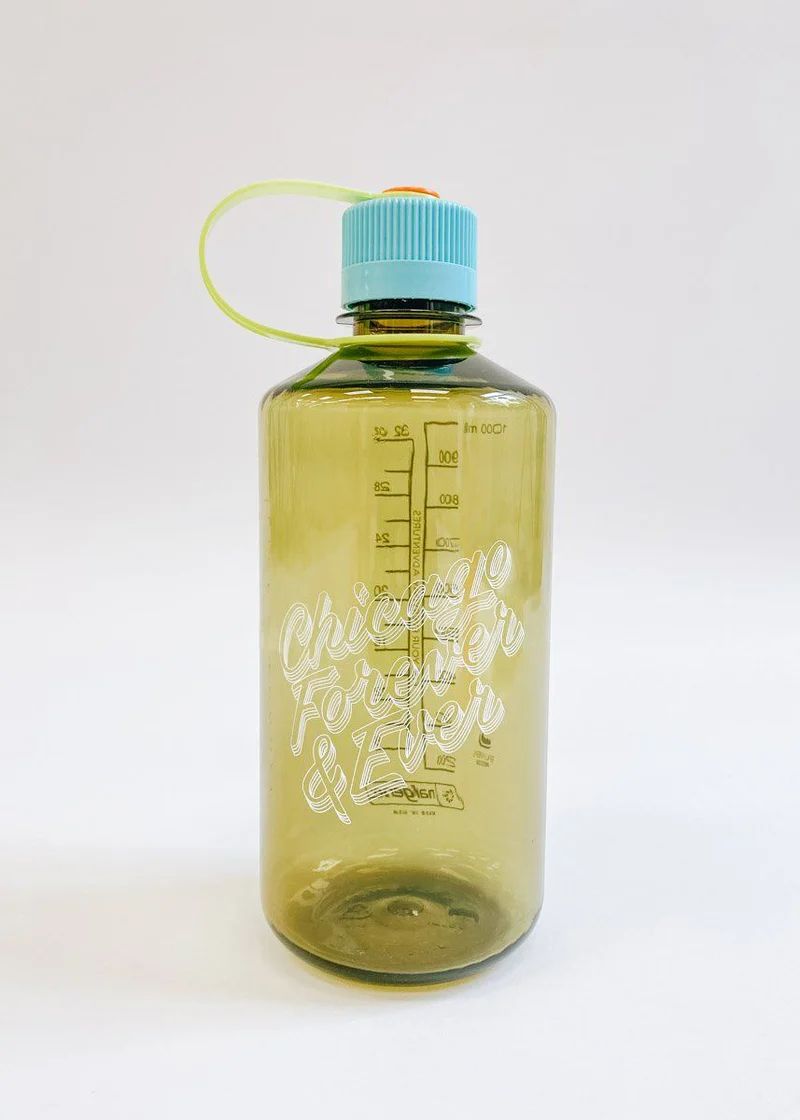 Chicago Forever & Ever Nalgene 32oz - Olive | Alice & Wonder