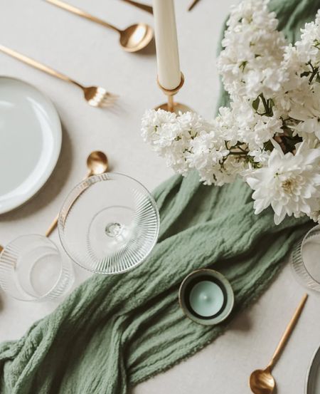 Sage Green Wedding Table Runner by Emma’s Attic

bride to be | wedding style | getting married | engaged | bridal shower | bachelorette party | wedding day | bride | personalized | wedding sign | wedding decor | wedding planning | wedding day decor 

#LTKwedding #LTKstyletip #LTKSeasonal