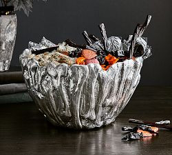 Skeleton Bones Candy Bowl | Pottery Barn (US)
