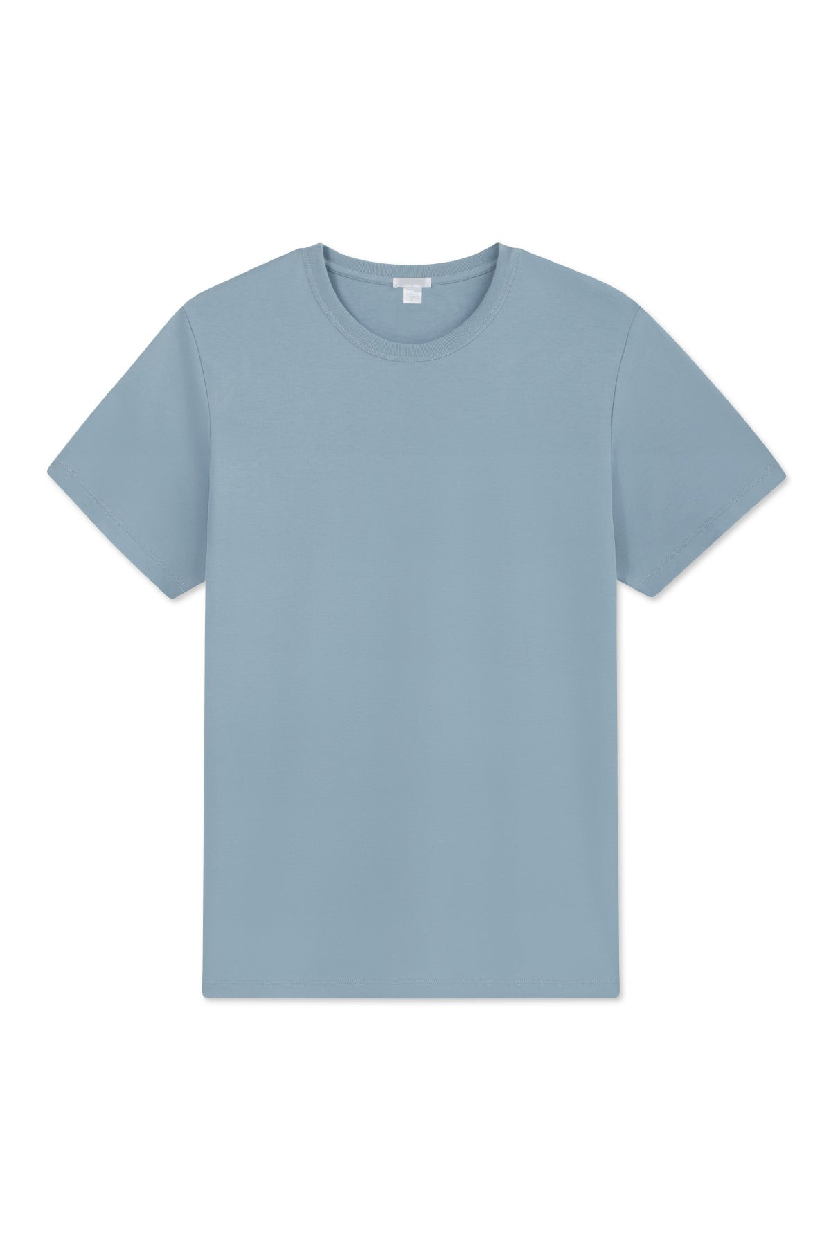 Men's Pima Crewneck Tee in Anchor Blue | Lake Pajamas