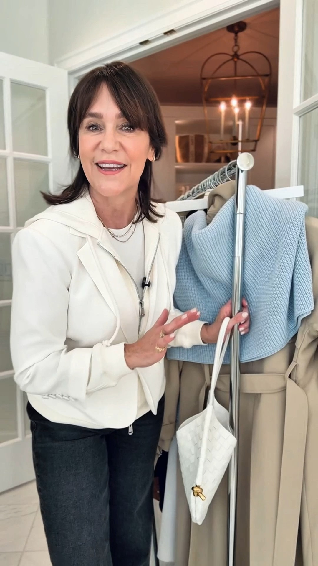 What’s on my rolling rack! Wearing my usual 4 in blazer and 27p in jeans!

#LTKOver40 #LTKdayinmylife #LTKSeasonal