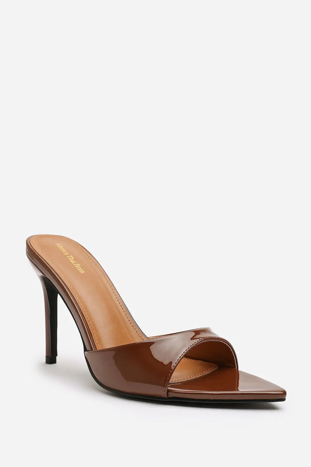 'Tasha' Suede Open Toe Stiletto Mules | Boohoo.com (UK & IE)