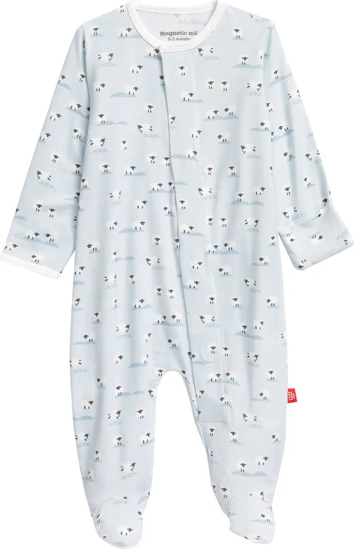 Baa Baa Baby Sheep Print Footie | Nordstrom
