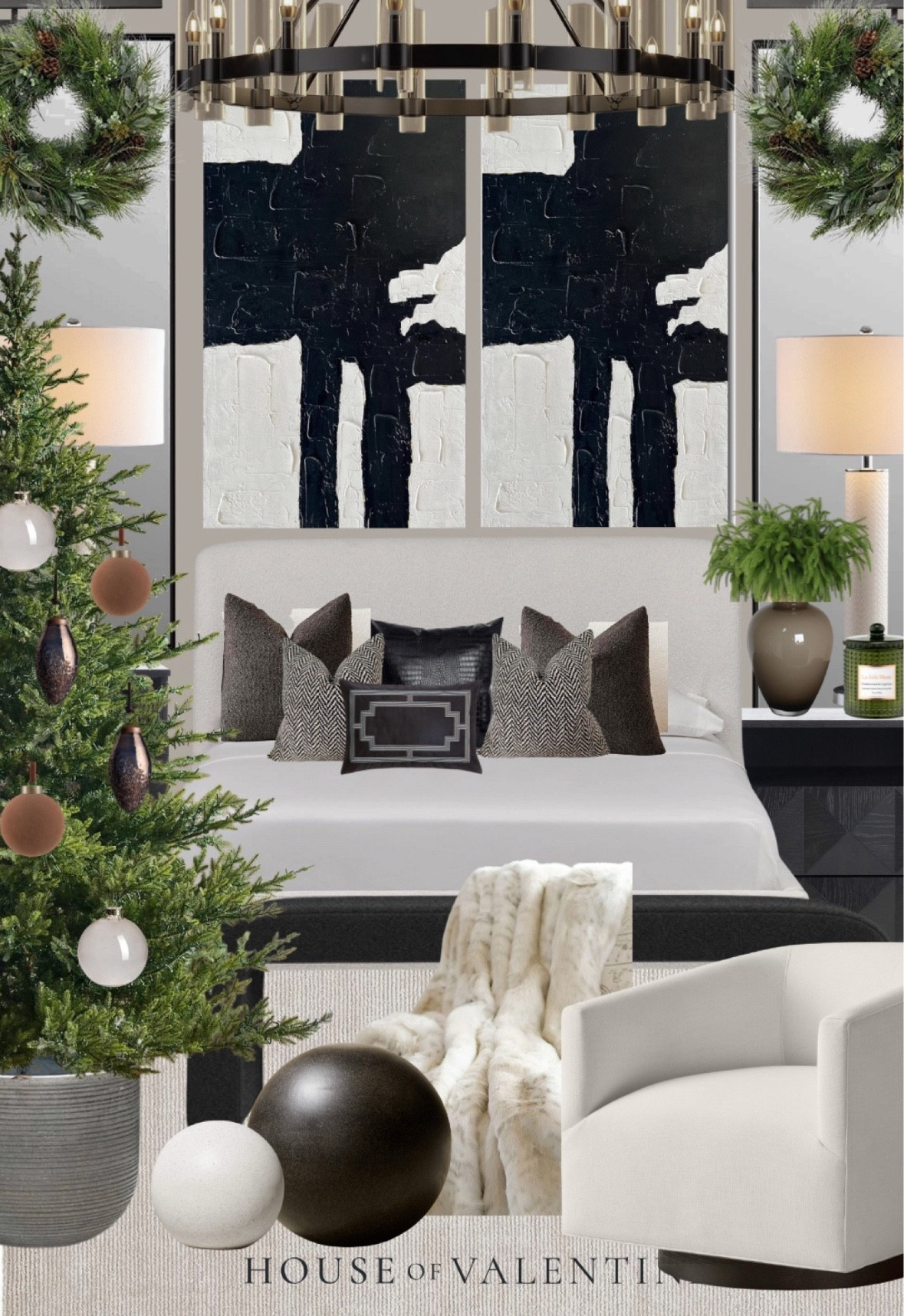 Shop our modern, luxe for less Christmas bedroom decor!!!!

#LTKHome #LTKHoliday #LTKSeasonal