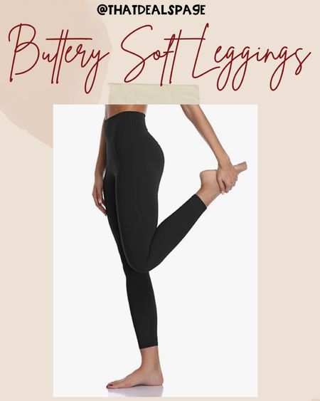 Prime Exclusive Deal! Prime members can grab these buttery soft leggings in lots of great colors for around $15 right now!! These are more for lounging or yoga than a heavy workout. So comfy! It’s leggging season, girls!! 🙌🏻 #dailydeals #Amazonfinds #primedeals #primeday #primeexclusive #leggings 