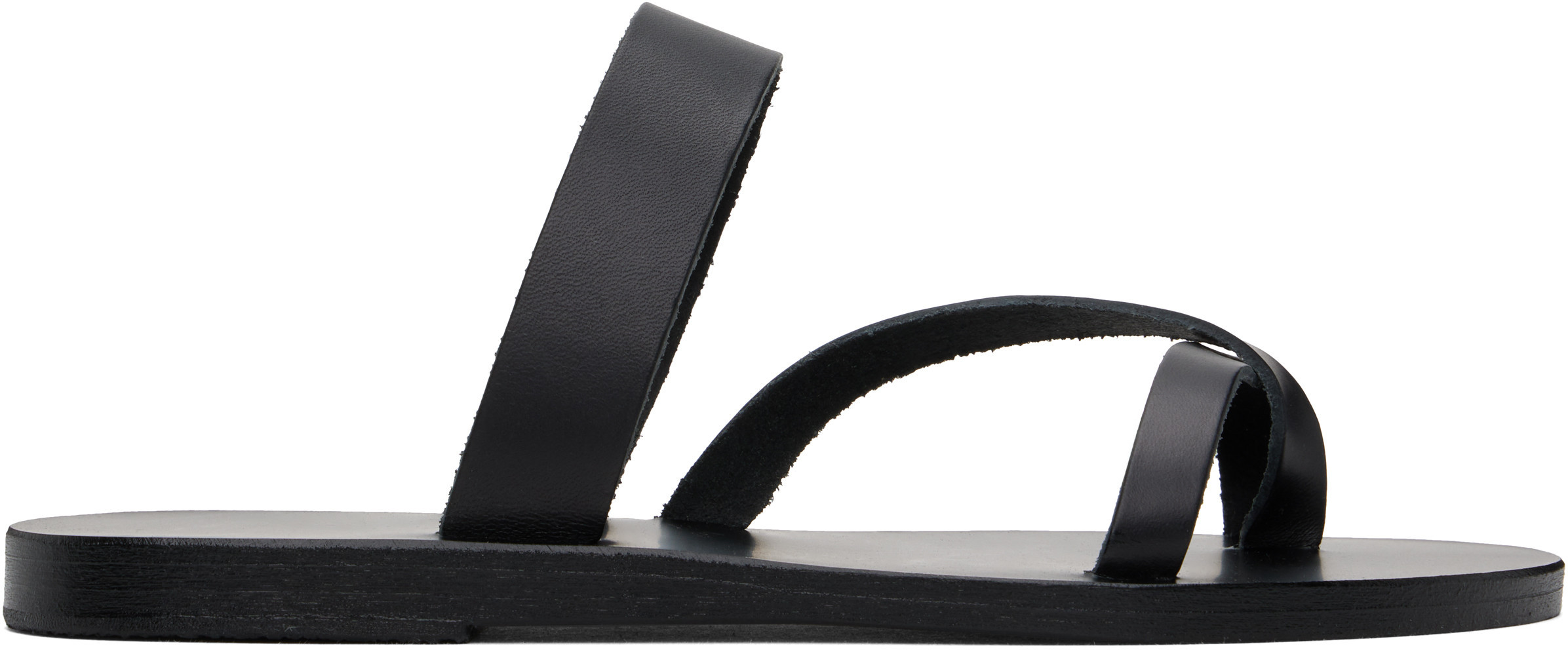 Ancient Greek Sandals Black Daphnae Sandals | SSENSE