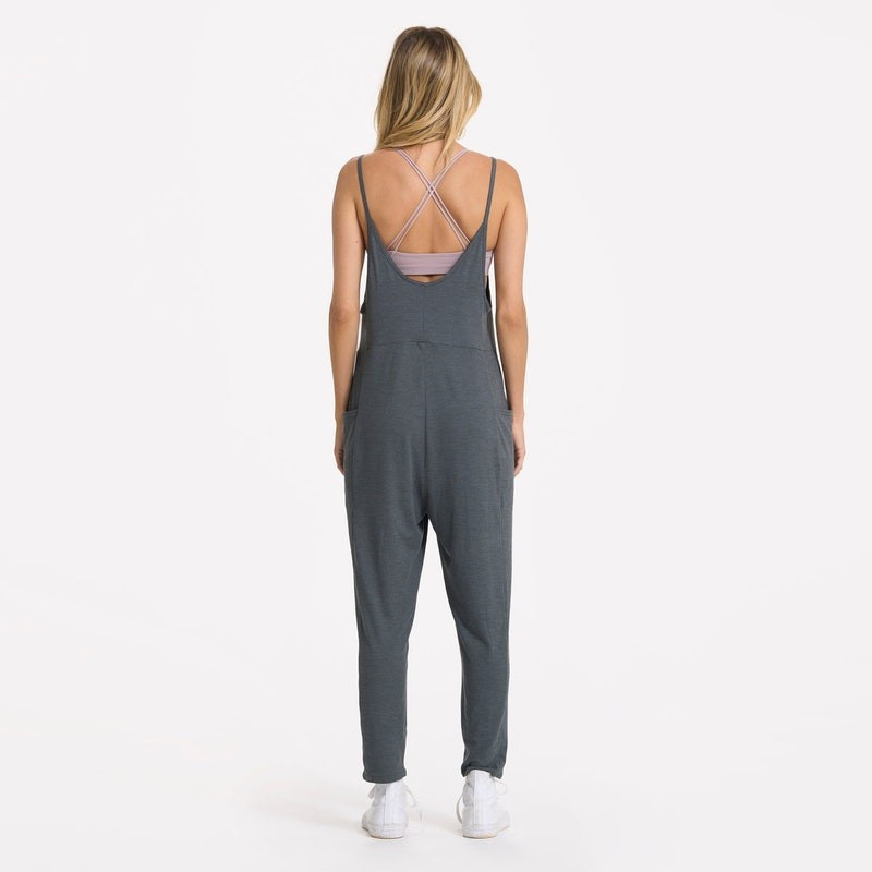 Breezy Jumpsuit | Shale Heather | Vuori Clothing