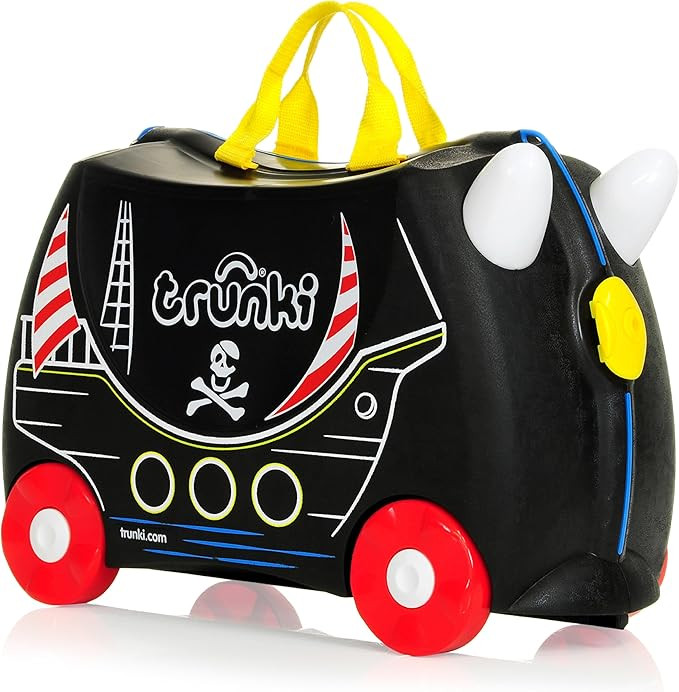 Trunki Ride-On Kids Suitcase | Tow-Along Toddler Luggage | Carry-On Cute Bag with Wheels | Kids L... | Amazon (US)