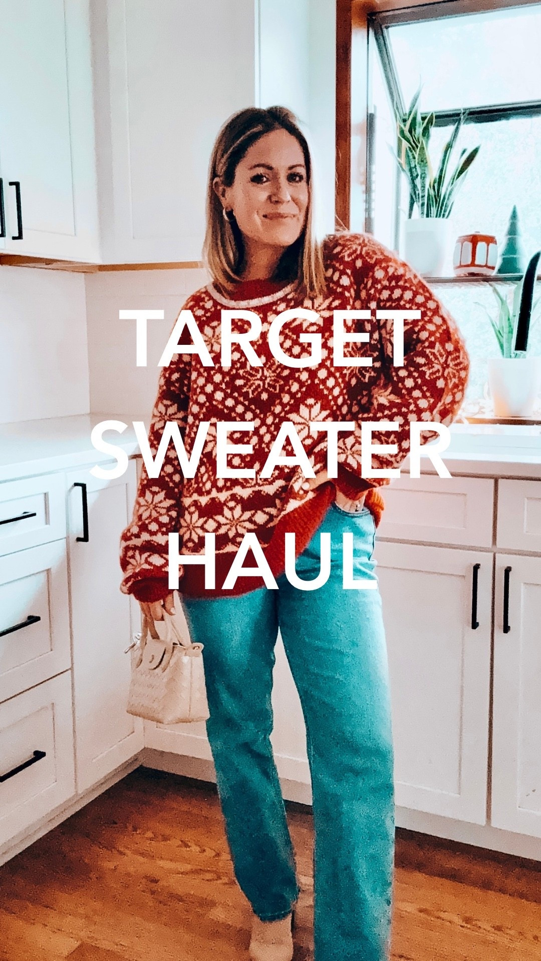 Target Holiday Sweater Haul! 

Sizing info: 
-red snowflake: M
-v-neck cable knit: XS
-red bow cardigan: XS (runs small)
-green striped: XS
-cream and black fair isle: XS
-heart button cardigan: XS


#LTKPetite #LTKHoliday #LTKFindsUnder50