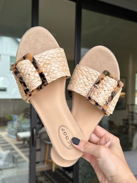 My favorite buckle slide sandals are on sale for $25 from $30! I have these in black and raffia and they’re by far my most worn summer sandals!

These come in 5 colors and they’re all on sale! I size up a half size 

Spring sandals, summer shoes, spring shoes, spring outfit, summer outfit 

#LTKsalealert #LTKfindsunder50 #LTKshoecrush