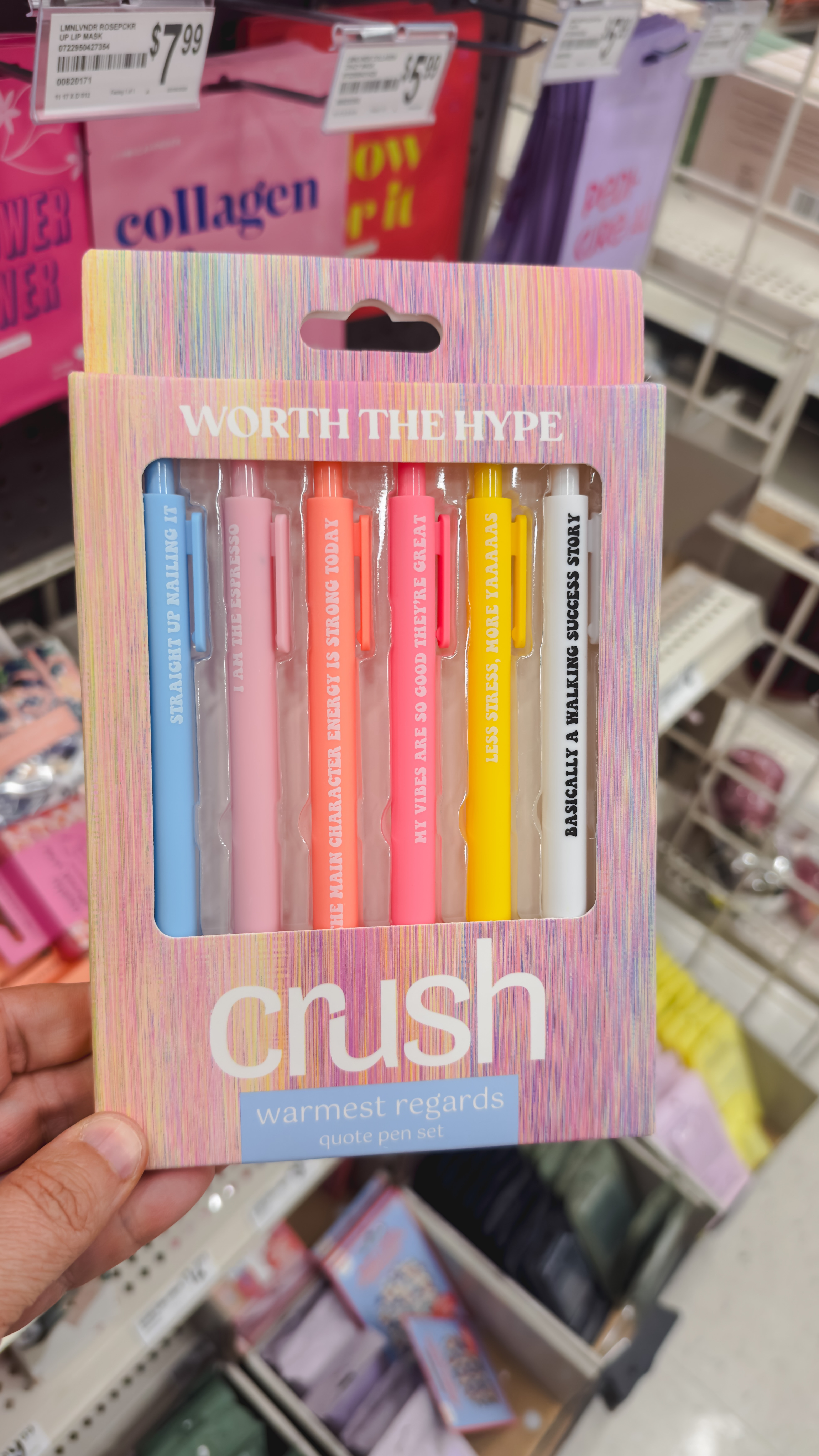 Okay these pens are actually hilarious 😂✨ Each set has fun, relatable quotes and comes in different vibes depending on your mood—encouraging, sarcastic work humor, or everyday chaos. Such a cute little gift idea for coworkers, friends, college girls, or honestly… yourself. 

 #LTKdayinmylife #LTKmorningroutine