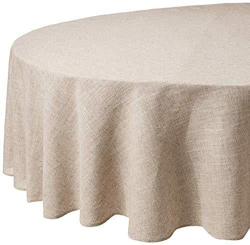 Fennco Styles Toscana Contemporary Linen Blend Table Cloth for Dinner Table, Parties, Wedding Dec... | Walmart (US)