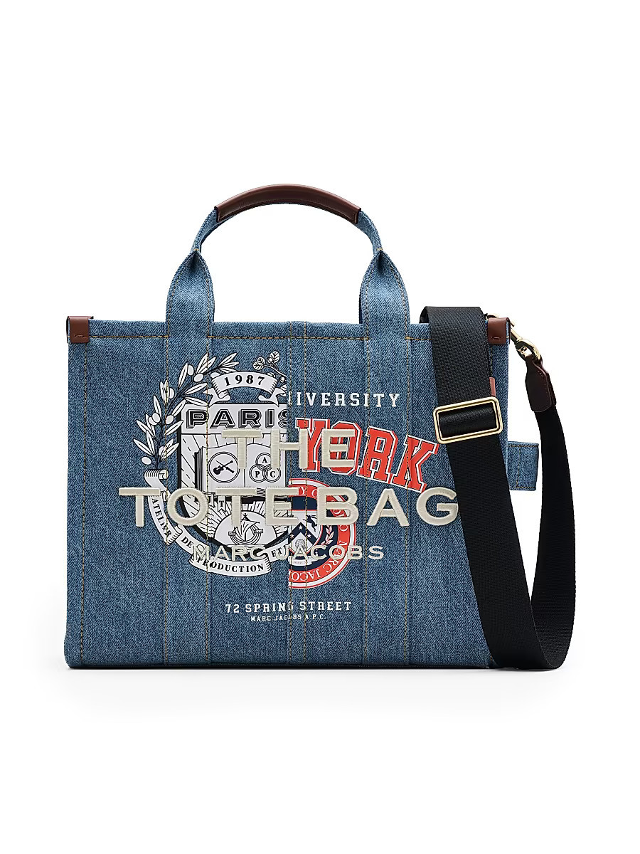 Women's Marc Jacobs x The A. P.C. Medium Denim Tote Bag - Washed Indigo | Saks Fifth Avenue