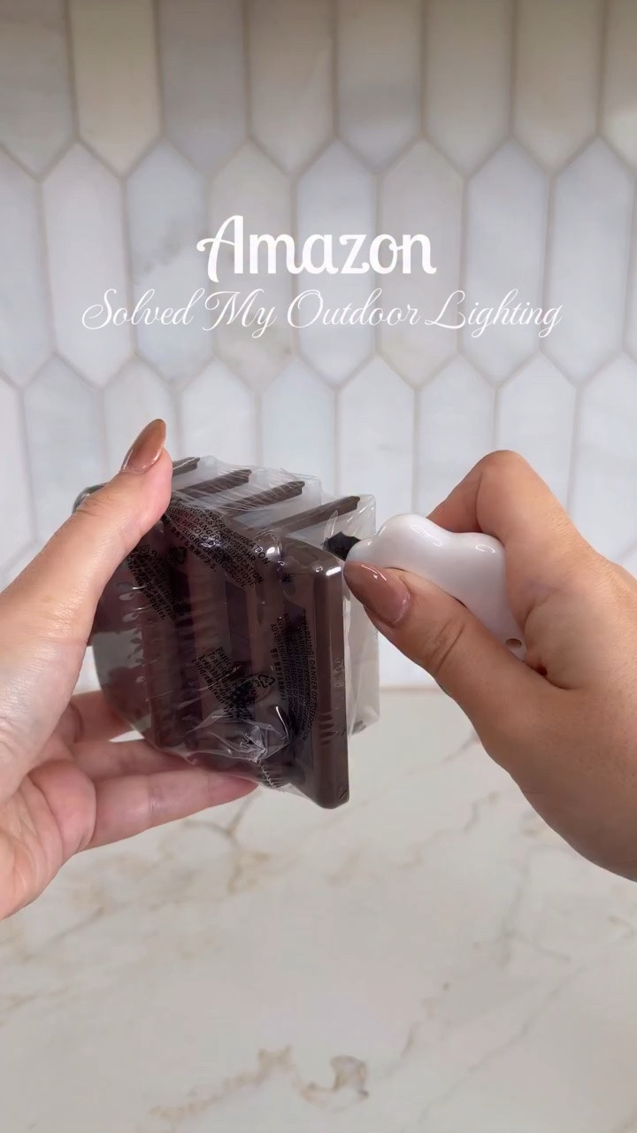 Amazon Solved My Outdoor Lighting! 
No waiting, no hassle-just stick them and their glow up at night. I love how they give that warm and cozy vibe 🤎💡

#amazonhome #outdoorlighting #solarlights #amazonfinds #homehacks

#LTKHome