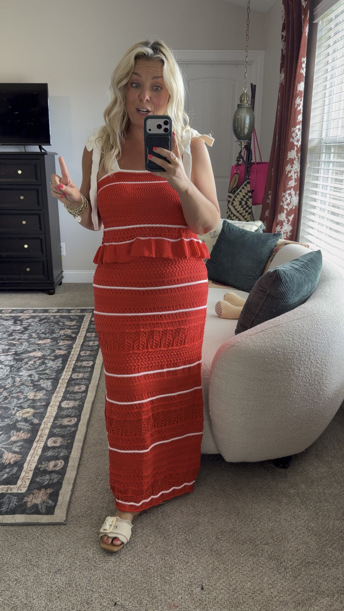 I see this cute maxi set worn for college game day soon!! Amazon & it's so darling!  

 #LTKOver40 #LTKMidsize #LTKPetite