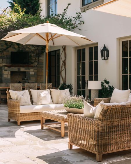 Outdoor furniture & decor picks. Rattan, creams, & woods with lots of storage to protect your cushions & pillows  

#LTKSeasonal #LTKFindsUnder100 #LTKHome