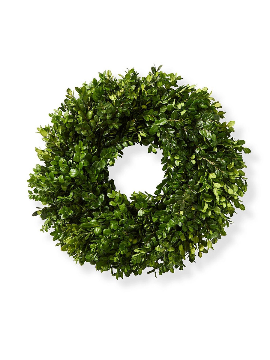 Fresh Boxwood Wreath | Serena and Lily