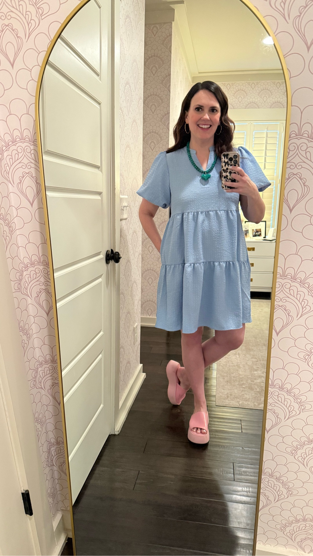 Headed to mahjong with the girlies! Loving this Cinderella blue spring dress from Mary Square! Code SPRING20 saves 20%. 🩵 

#LTKgrwm #LTKootd #LTKdayinmylife