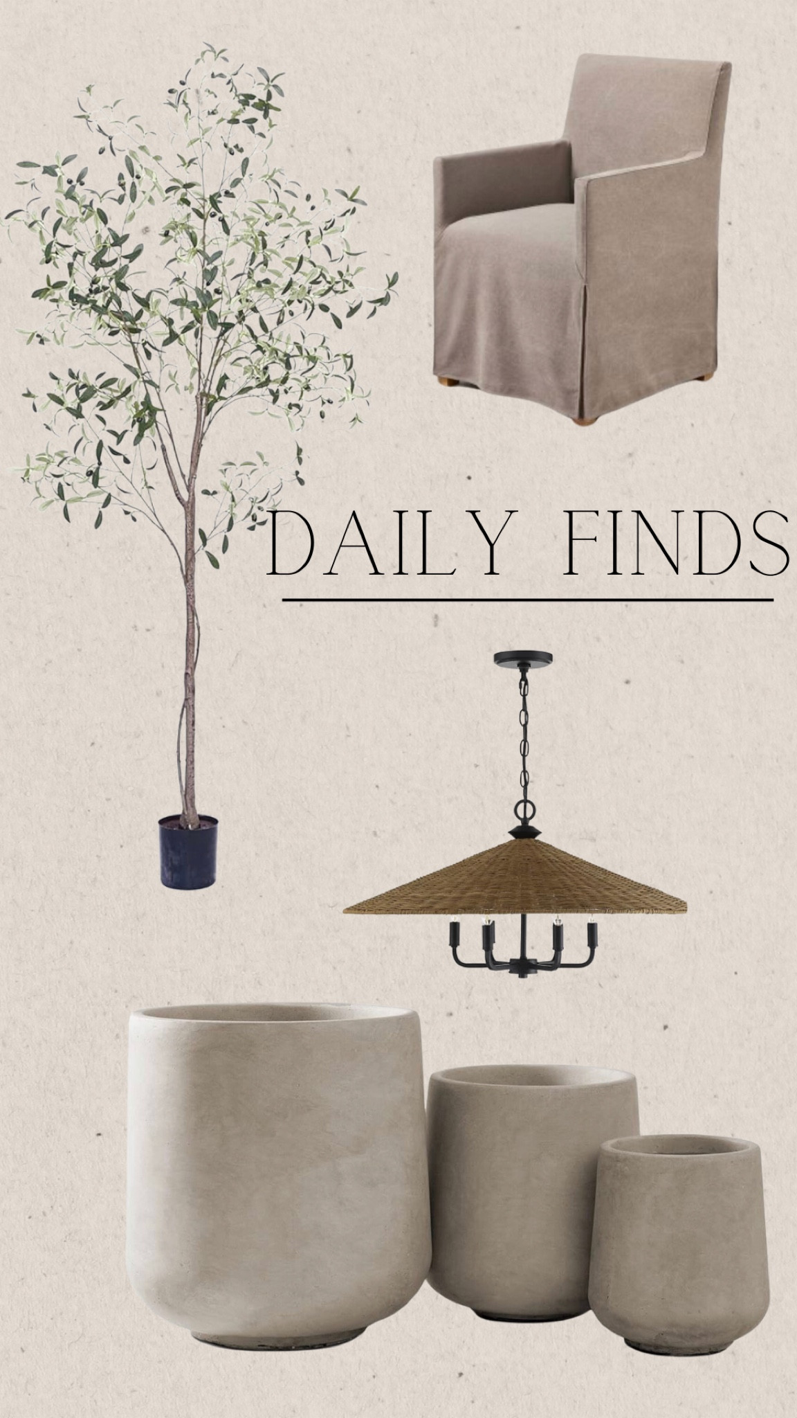 Daily deals. Home decor. Lighting. Dining chairs. Neutral home. Neutral decor.

#LTKhome #LTKsalealert #LTKSeasonal