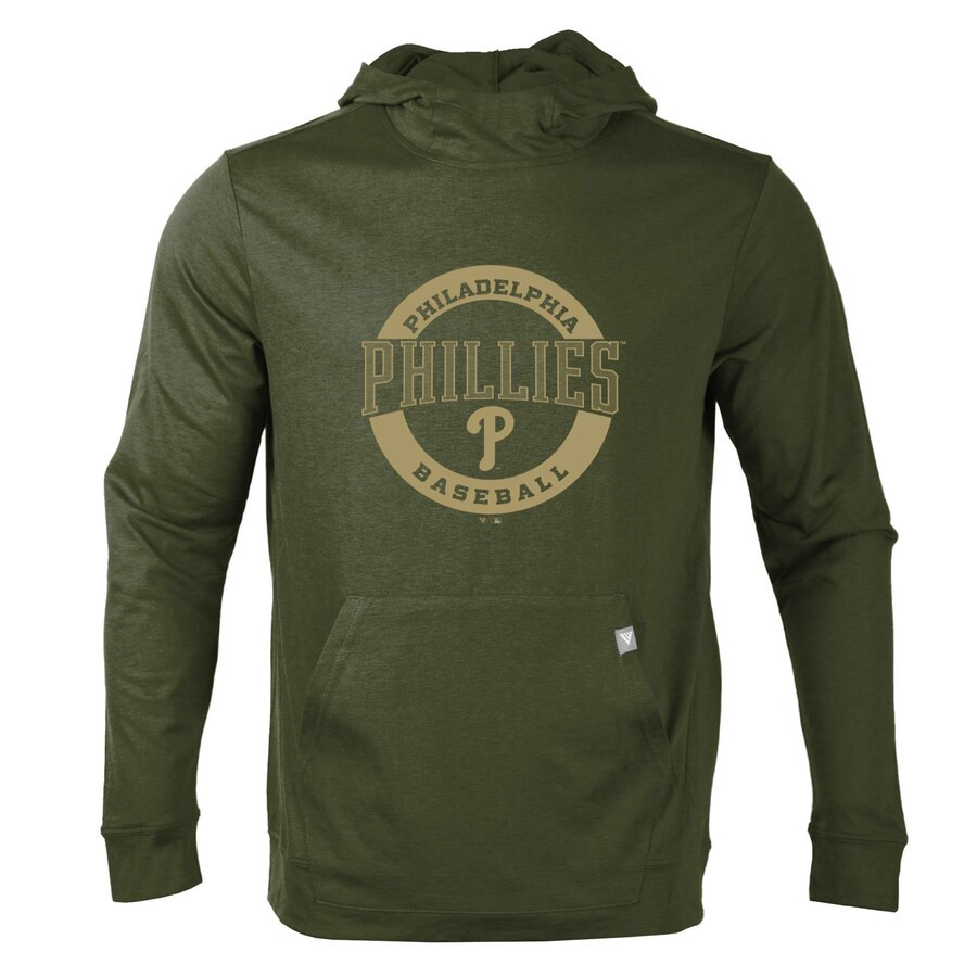 Philadelphia Phillies Levelwear Thrive Pullover Hoodie - Green | Fanatics