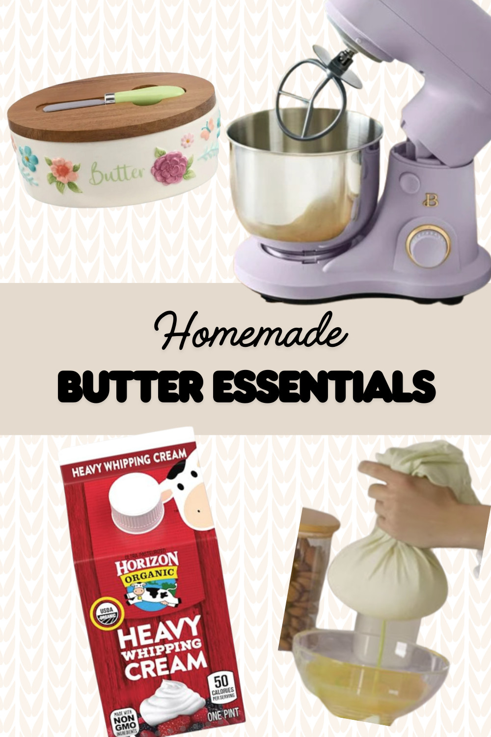 Making butter at home doesn’t have to be complicated. These simple tools make the process cleaner, faster, and more enjoyable. 

 #LTKmomlife #LTKfoodie #LTKHome
