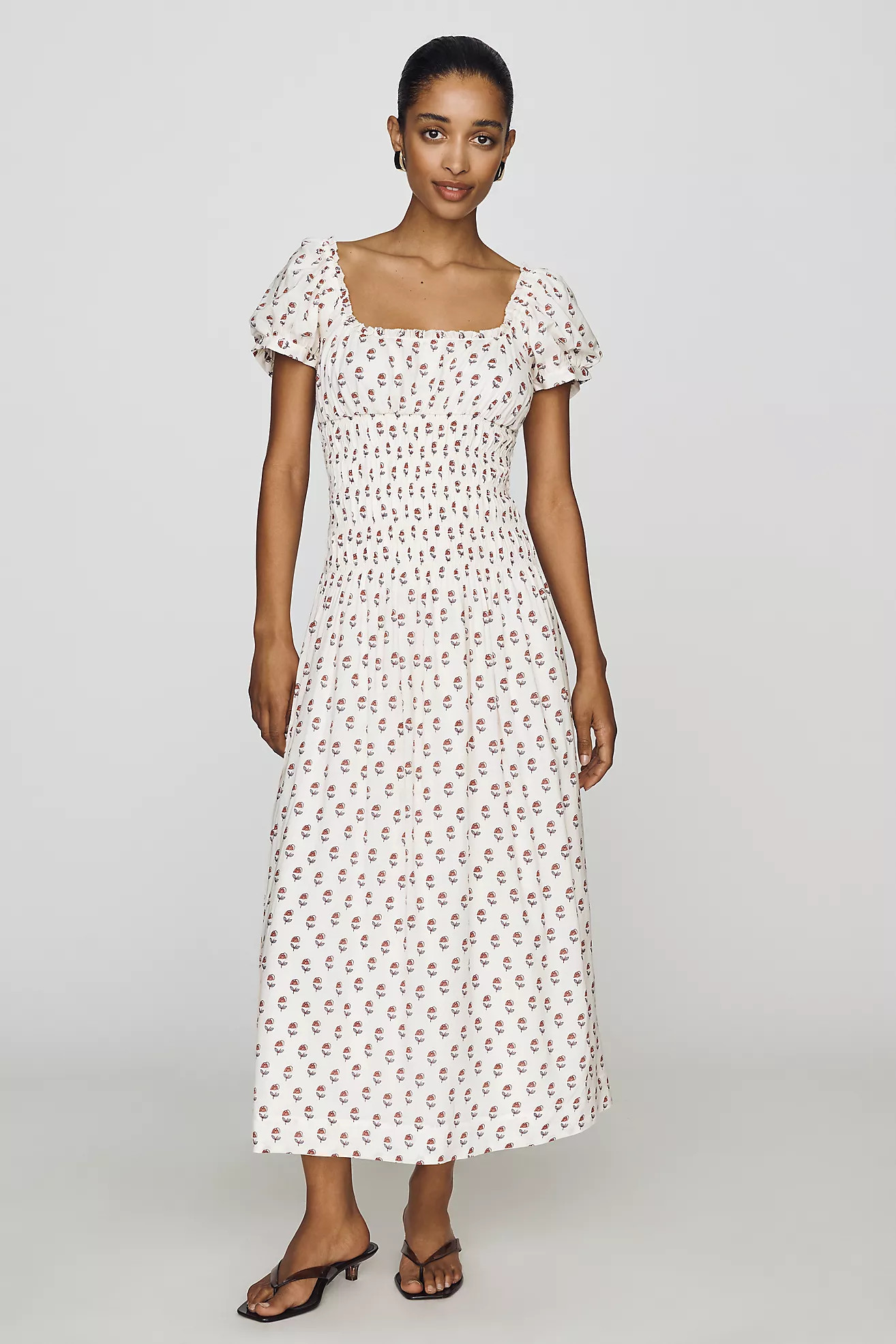 Reformation Riva Midi Dress | Anthropologie (US)